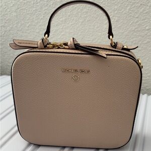 Michael Kors Beige Crossbody Bag